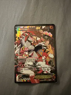 Pokemon TCG Team Magma's Groudon EX 15/34 Double Crisis Holo Rare Heavily Played - Image 2