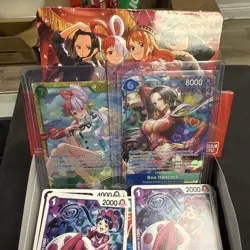 One Piece Boa Hancock Eb03-026 Alt Art Super Rare Heroines, SEC Uta English - Image 1