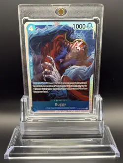 Buggy ST25-004 SR | One Piece TCG: BLUE Buggy English - Foil NM - Image 1