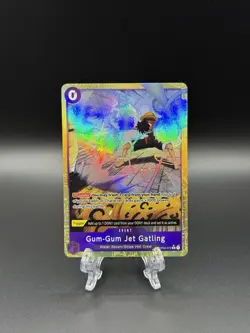 Gum-Gum Jet Gatling OP03-072 English Foil (Alt Art) One Piece PRB-02 - Image 1