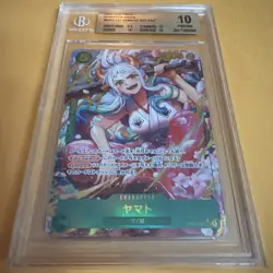2022 One Piece Romance Dawn Yamato Secret Rare #OP01-121 BGS 10 Pristine - Image 2