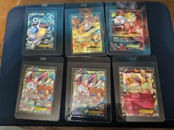Lot Of 6 Pokemon Cards, CHARIZARD, BLASTOISE, SYLVEON, GARDEVOIR!!!! - Image 1