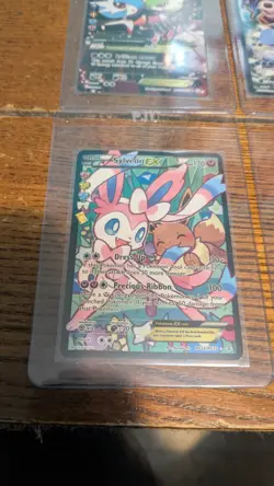 Lot Of 6 Pokemon Cards, CHARIZARD, BLASTOISE, SYLVEON, GARDEVOIR!!!! - Image 2