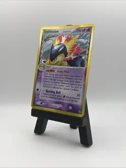 Pokemon TCG Typhlosion Card Delta Series EX Dragon Frontiers Holo Rare 12/101 - Image 2