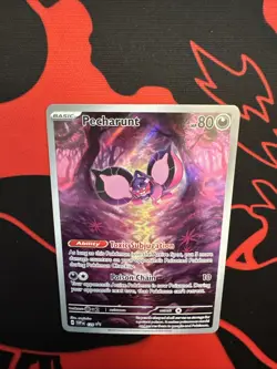 Pokemon TCG Pecharunt 129 Scarlet & Violet Promo Cards Holo - Image 2