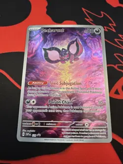Pokemon TCG Pecharunt 129 Scarlet & Violet Promo Cards Holo - Image 3