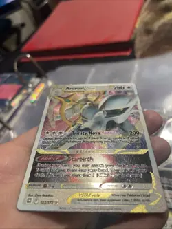 Arceus VSTAR - (Metal Card) 123/172 Miscellaneous Cards & Products Holo - Image 4