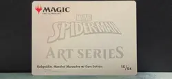 Hobgoblin, Mantled Marauder Art Series 15/54 Marvel Spider-man Near Mint Card - Image 2