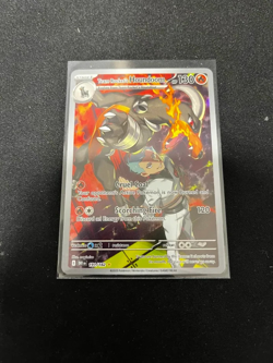 Team Rocket's Houndoom Illustration Rare - 191/182 Destined Rivals Pokemon TCG - Image 1