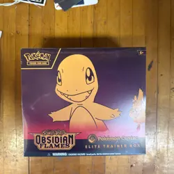 Obsidian Flames Pokemon Center ETB Elite Trainer Box Sealed Pokemon - NO TEAR - Image 1