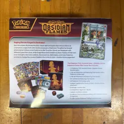 Obsidian Flames Pokemon Center ETB Elite Trainer Box Sealed Pokemon - NO TEAR - Image 4