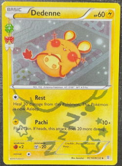 Pokemon - Generations - Radiant Collection - Dedenne - RC10/RC32 - Holo - NM/M - Image 1