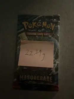 (VERY HEAVY) 22.29g Pokemon TCG Twilight Masquerade Booster Pack (SEALED) - Image 3