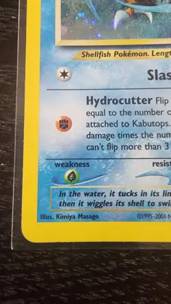 Pokemon TCG - Kabutops - Holo 6/75 (Neo discovery) LP - Image 2