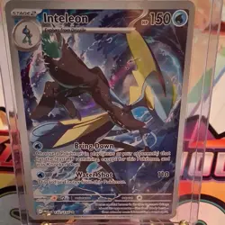 Pokemon Inteleon 142/132 Mega Evolution Holo Illustration Rare IR - Image 1