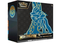 Mega Evolution Lucario ETB Pokemon Center Exclusive Elite Trainer Box SEALED - Image 1