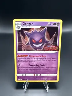 Pokemon Gengar SWSH241 Lost Origin Stamped Prerelease Black Star Promo - Image 3