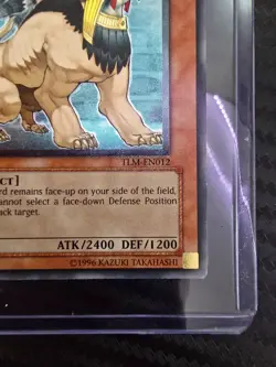 Yugioh: 1st edition Hieracosphinx (Ultimate Rare) TLM-EN012 NM - Image 5