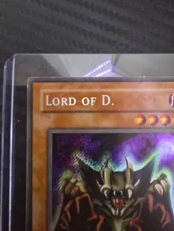 YuGiOh: Lord of D. (Secret Rare) Limited Edition BPT-004 MP (LP for the front) - Image 3