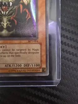 YuGiOh: Lord of D. (Secret Rare) Limited Edition BPT-004 MP (LP for the front) - Image 5