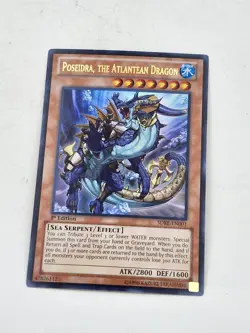 Structure Deck: Realm of the Sea Emperor #SDRE-EN001 Poseidra Atlantean Dragon - Image 1