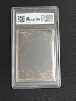 2002 Yugioh Dark Magician SDY-006 Electric Slab 9.5 1st Edition ( Please Read ) - Image 2