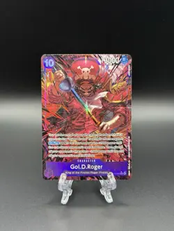 Gol.D.Roger OP13-064 English Foil (Alt Art) One Piece Carrying On His Will - Image 1