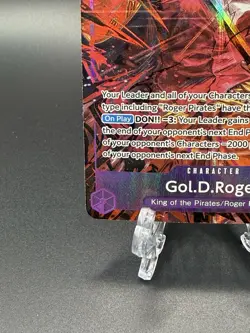 Gol.D.Roger OP13-064 English Foil (Alt Art) One Piece Carrying On His Will - Image 5
