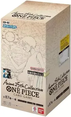 ONE PIECE Card Game EXTRA Anime 25th EB-02 Booster Box SEALED - Image 1