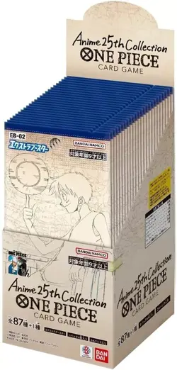 ONE PIECE Card Game EXTRA Anime 25th EB-02 Booster Box SEALED - Image 3