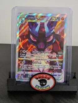 Pokemon Card 2023 LUCARIO VSTAR Black Star Promo SWSH291 Crwon Zenith NM/M - Image 1