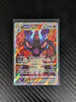 Pokemon Card 2023 LUCARIO VSTAR Black Star Promo SWSH291 Crwon Zenith NM/M - Image 2