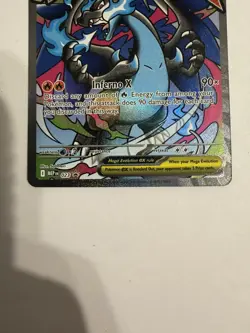 Mega Charizard x EX 023 Me: Mega Evolution Promo Holo Pokemon Card Mint - Image 3