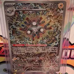 Pokemon Magneton 159 Holo Promo Scarlet & Violet SVP Card TCG - Image 1