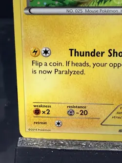 Pikachu 27/111 - Furious Fists - Regular Common LP Pokemon Card, 2014 - Image 5