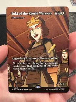 MTG - Suki of the Kyoshi Warriors - Borderless Mythic #47 - Avatar: TLA NM - Image 1