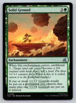 Solid Ground - Avatar Last Airbender - MTG - Image 1