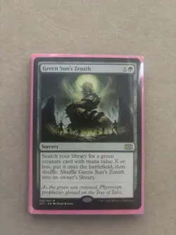 Green Sun's Zenith Double Masters 2022 Regular - Image 1