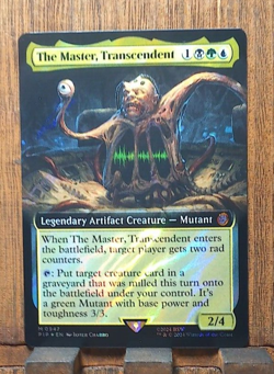 MTG The Master Transcendent FALLOUT - PIP - SURGE FOIL EXTENDED FULLART / NM - Image 2