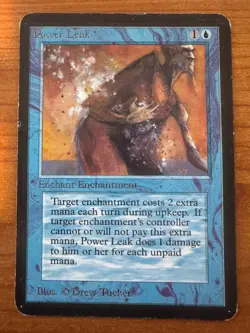 Magic MTG Power Leak Alpha HP! - Image 1