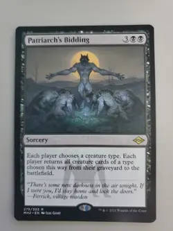 MTG Patriarch's Bidding Modern Horizons 2 Regular Rare - Image 1