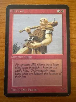 Magic MTG Hill Giant Alpha HP! - Image 1