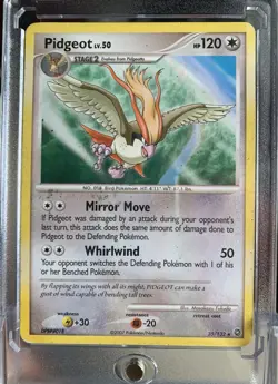 Pokemon TCG Pidgeot 35/132 Diamond & Pearl Secret Wonders Rare - English - Image 1