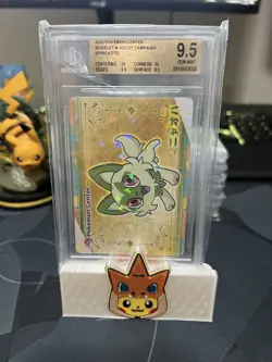 Pokemon Center Partner Card Scarlet & Violet Promo Sprigatito Japan g826 - Image 1