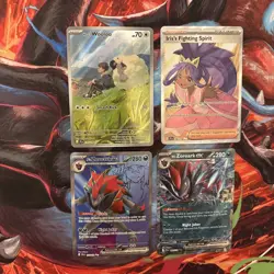Pokemon TCG Journey Together Illustration Rare Full Art Bulk - Image 2