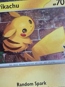 Pikachu 051/162 Stamped 2026 Pokemon Day 30 Promo TCG With Coin - 1 SWIRL - NM - Image 4