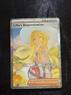 Pokemon TCG Lillie's Determination 184/132 Mega Evo Special Illustration Rare - Image 1