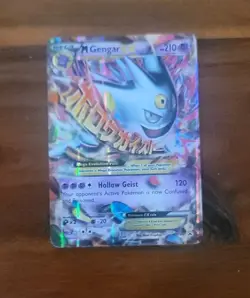 M Gengar EX Promo Pokemon TCG 2016 XY Collector Chest XY166 MP - Image 1