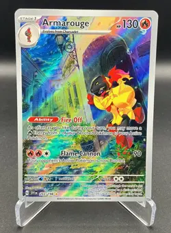 Armarouge 203/198 SV01: Scarlet & Violet Base Set Illustration Rare Pokemon TCG - Image 1