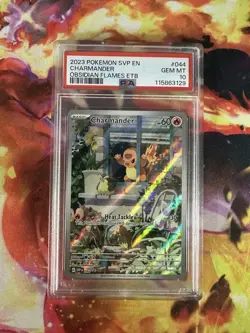 Pokemon Charmander 044 Scarlet & Violet Promo Holo PSA 10 English 2023 - Image 1